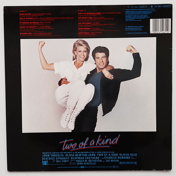 Various - Two Of A Kind - Music From The Original Motion Picture Soundtrack - Obrázek 2