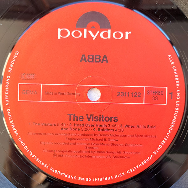 ABBA - The Visitors - Obrázek 4