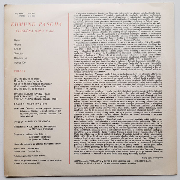 Edmund Pascha - Vianočná omša F Dur - Obrázek 2