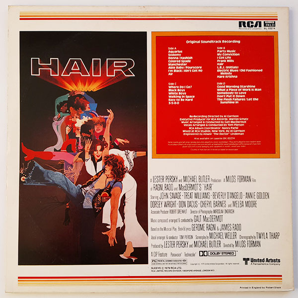 Galt MacDermot - Hair (Original Soundtrack Recording) - Obrázek 2