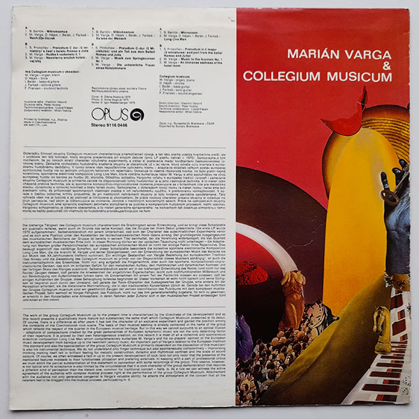 Marián Varga & Collegium Musicum - Marián Varga & Collegium Musicum - Obrázek 2