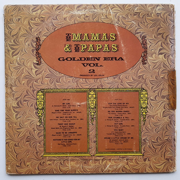 The Mamas & The Papas - Golden Era Vol. 2 - Obrázek 2