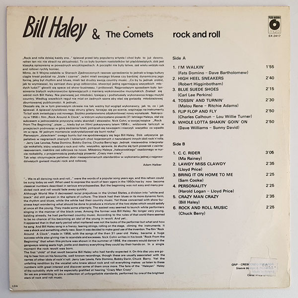 Bill Haley and The Comets - Rock and Roll - Obrázek 2
