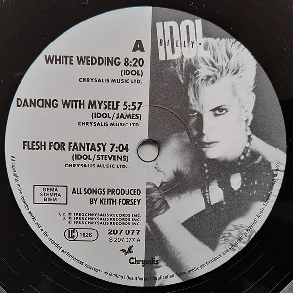 Billy Idol - Vital Idol - Obrázek 3