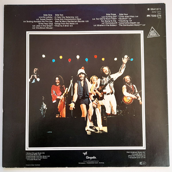 Jethro Tull - Live - Bursting Out - Obrázek 2