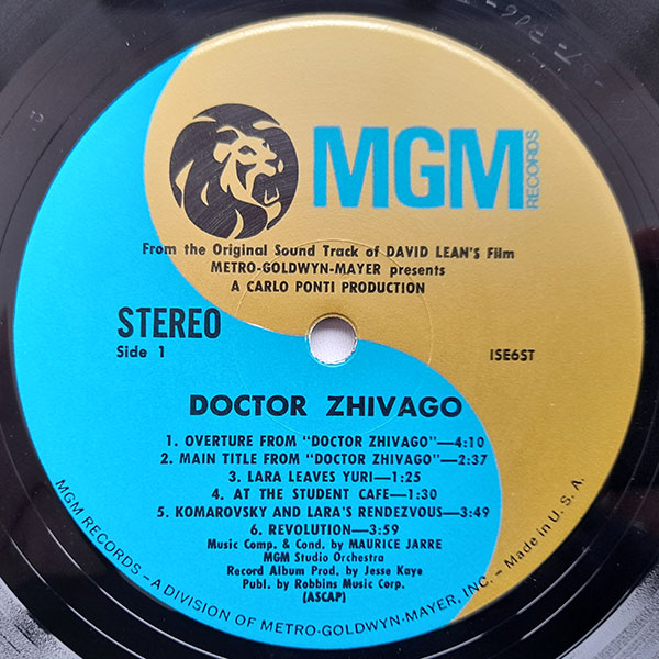 Maurice Jarre - Doctor Zhivago Original Soundtrack Album - Obrázek 4