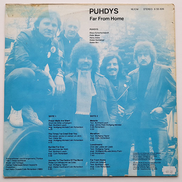 Puhdys - Far From Home - Obrázek 2