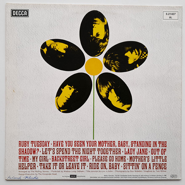 The Rolling Stones - Flowers - Obrázek 2