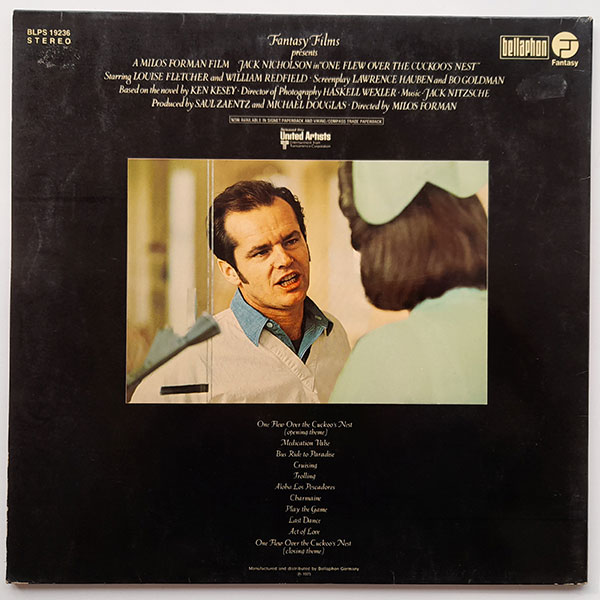 Jack Nitzsche - Einer Flog Über Das Kuckucksnest (Original Soundtrack) - Obrázek 2