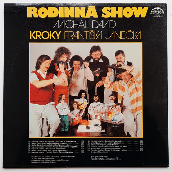 Michal David, Kroky Františka Janečka - Rodinná Show - Obrázek 2