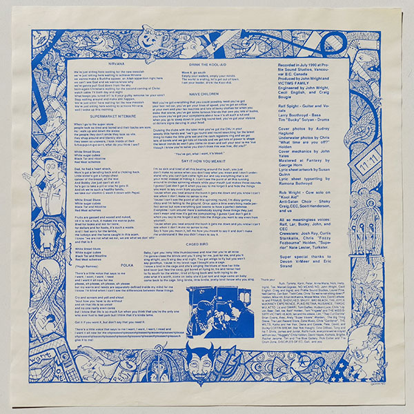 Victims Family - White Bread Blues - Obrázek 3