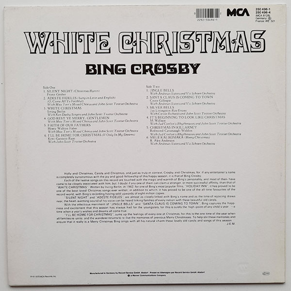 Bing Crosby - Merry Christmas - Obrázek 2