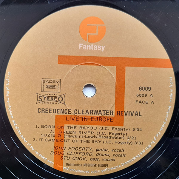 Creedence Clearwater Revival - Live in Europe - Obrázek 4