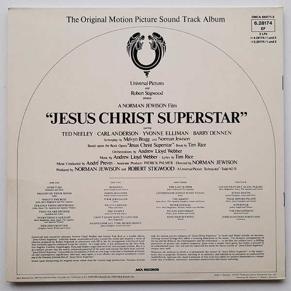 Jesus Christ Superstar (The Original Motion Picture Sound Track Album) - Obrázek 2
