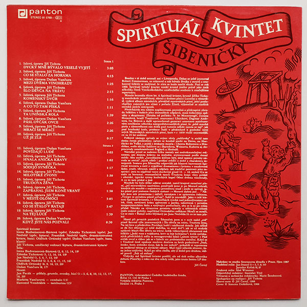 Spirituál Kvintet - Šibeničky - Obrázek 2