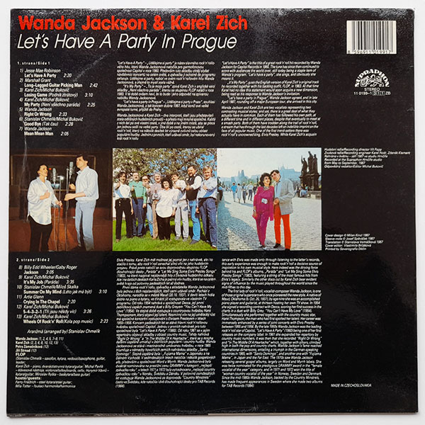 Wanda Jackson & Karel Zich - Let´sHave A Party in Prague - Obrázek 2