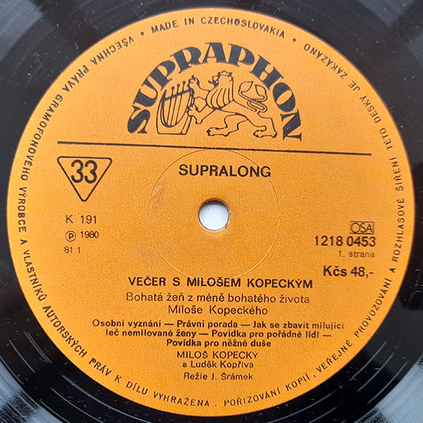 Miloš Kopecký - Večer s Milošem Kopeckým - Obrázek 3