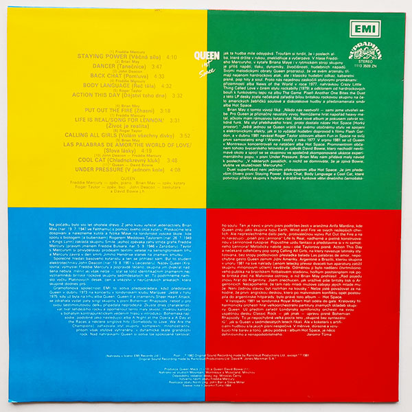 Queen - Hot Space - Obrázek 2