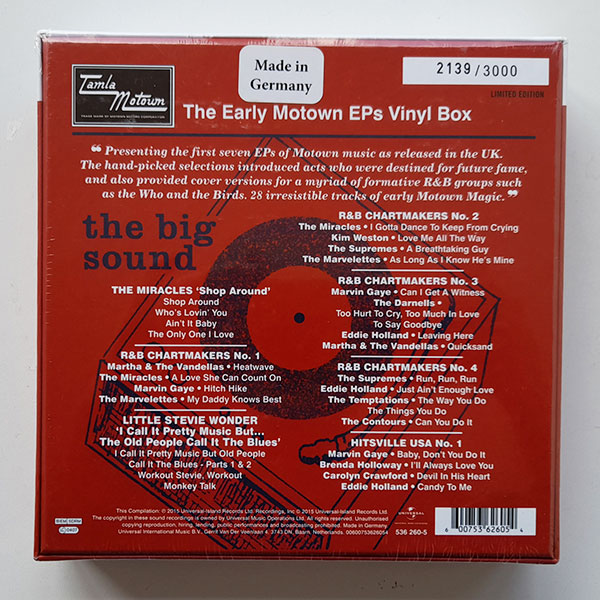 Various - The Early Motown EPs Box - Obrázek 5
