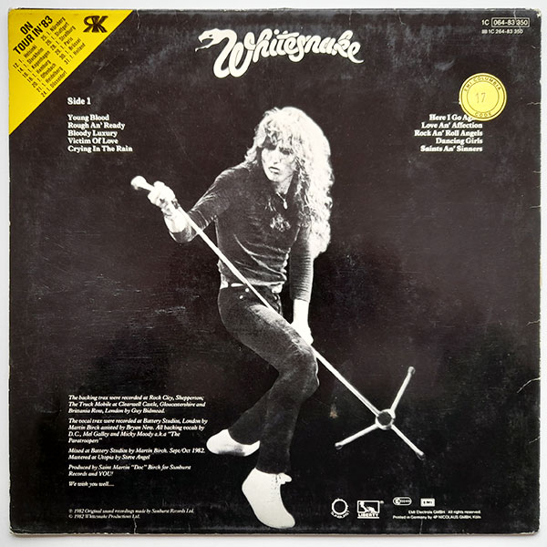 Whitesnake - Saints & Sinners - Obrázek 2