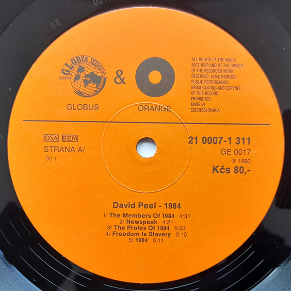 David Peel & The Lower East Side - 1984 - Obrázek 3