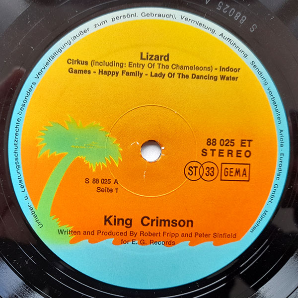 King Crimson - Lizard - Obrázek 4