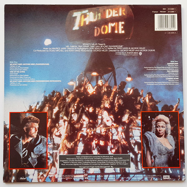 Various - Mad Max - Beyond Thunderdome - Original Motion Picture Soundtrack - Obrázek 2