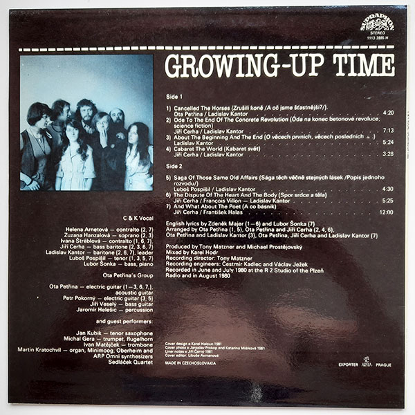 C&K Vocal - Growing-Up Time - Obrázek 2