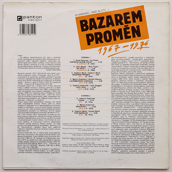Flamengo, Jazz Q, Etc… - Bazarem proměn 1967-1976 - Obrázek 2