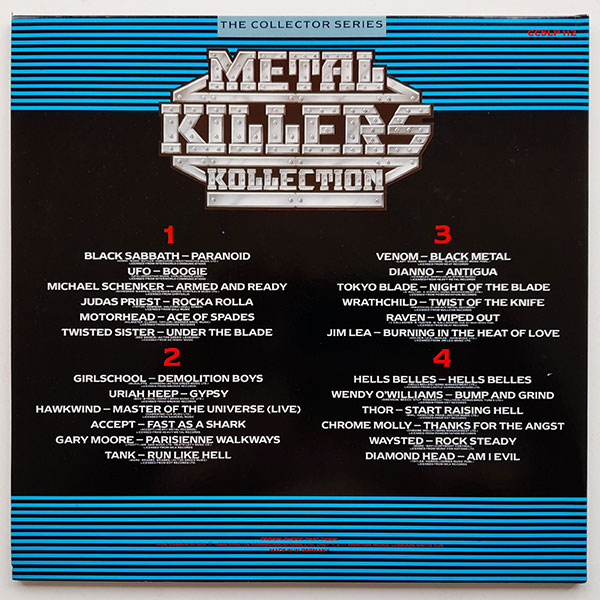 Various - Metal Killers Kollection - Obrázek 2