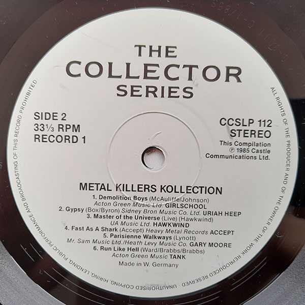 Various - Metal Killers Kollection - Obrázek 4