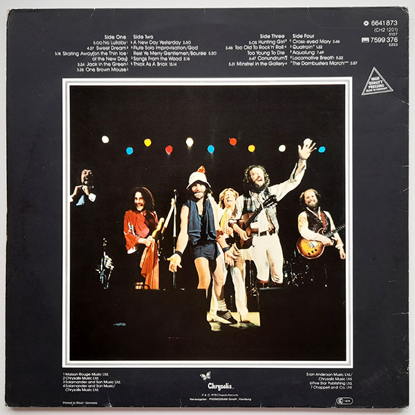 Jethro Tull - Live - Bursting Out - Obrázek 2