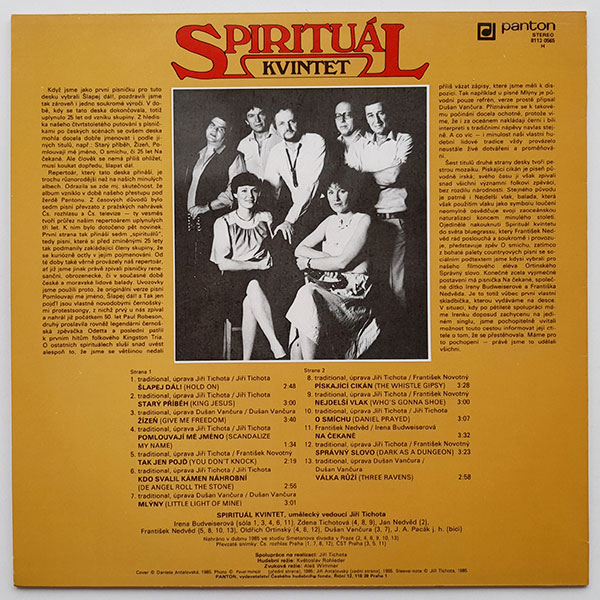 Spirituál Kvintet - Šlapej dál! - Obrázek 2