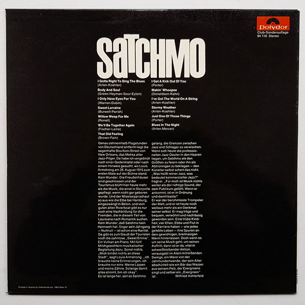 Louis Armstrong - Satchmo - Obrázek 2