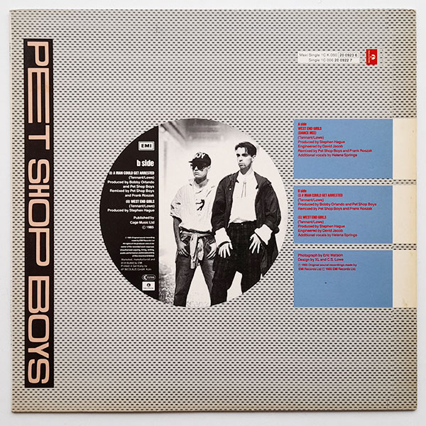 Pet Shop Boys - West End Girls - Obrázek 2