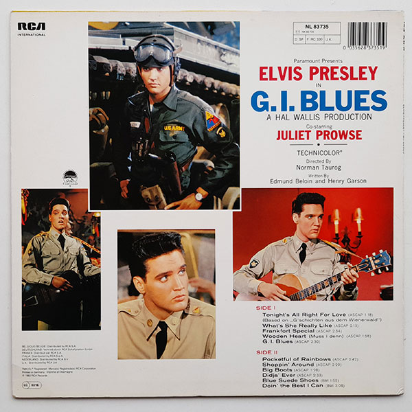 Elvis Presley - G.I. Blues - Obrázek 2