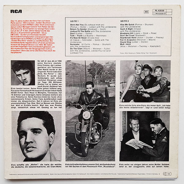Elvis Presley - Golden Boy Elvis - Obrázek 2