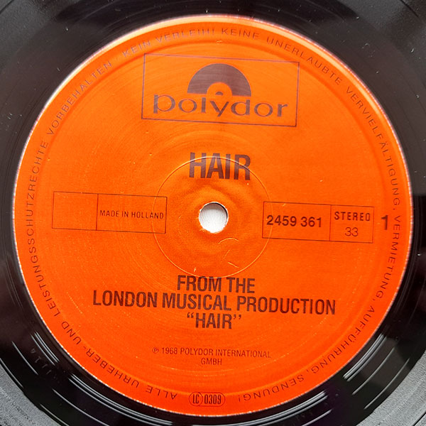 Hair - From The London Musical Production "Hair" - Obrázek 4