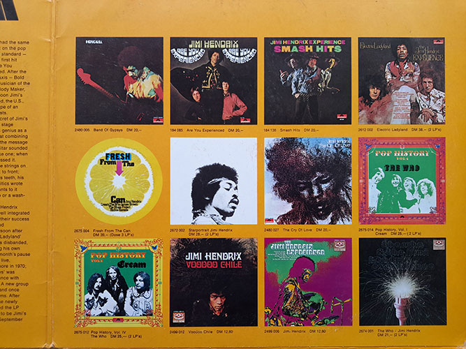 Jimi Hendrix - Pop History Vol 2 - Obrázek 4