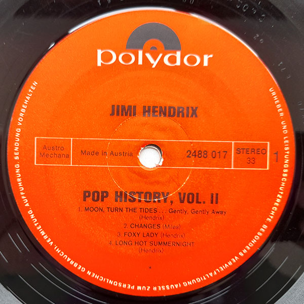 Jimi Hendrix - Pop History Vol 2 - Obrázek 5
