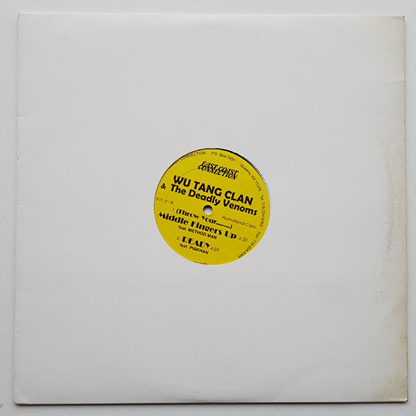 RZA / The Deadly Venoms - My Deadly Venoms / (Throw Your.......) Middle Fingers Up / Ready - Obrázek 3