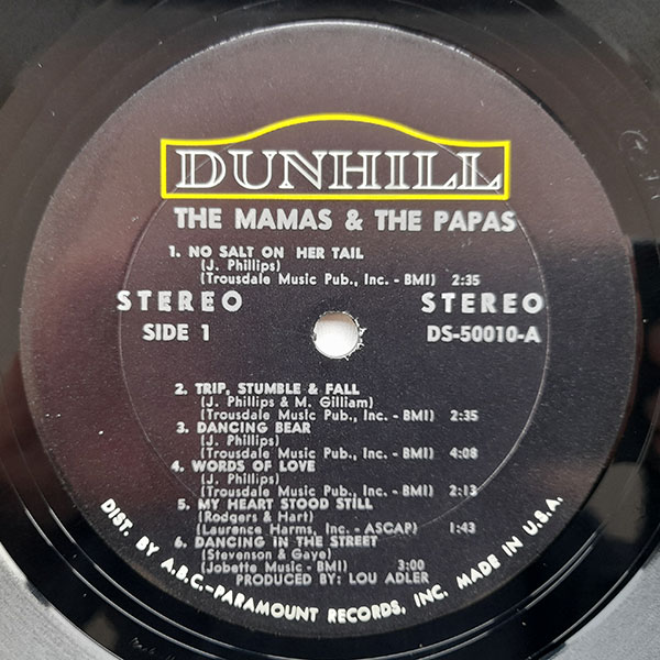 The Mamas & The Papas - The Mamas & The Papas - Obrázek 3