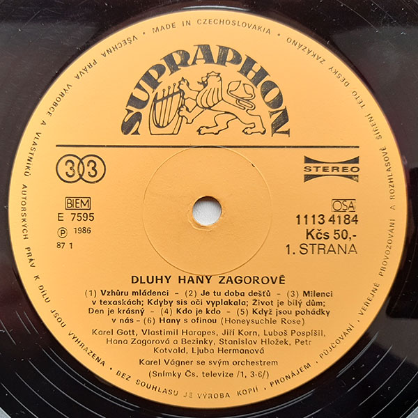 Various - Dluhy Hany Zagorové - Obrázek 3