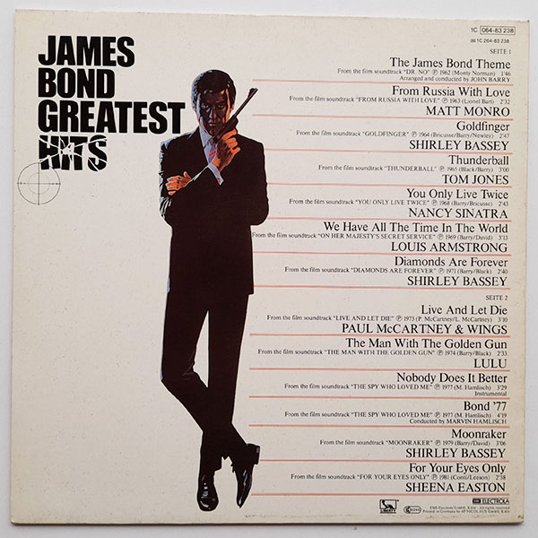 Various - James Bond Greatest Hits - Obrázek 2