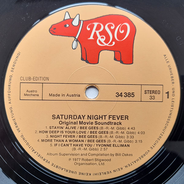 Various - Saturday Night Fever (The Original Movie Sound Track) - Obrázek 5