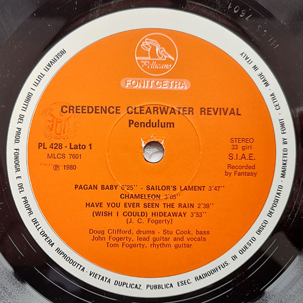 Creedence Clearwater Revival - Pendulum - Obrázek 3