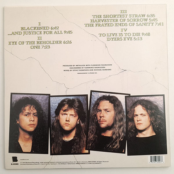 Metallica - ...And Justice For All - Obrázek 2
