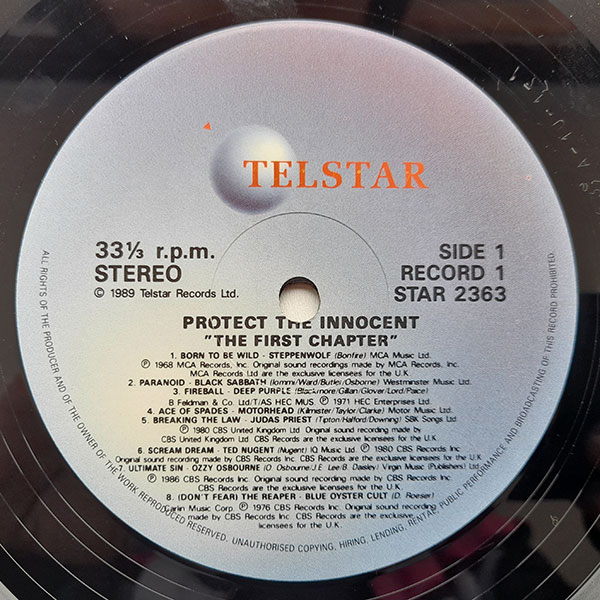 Various - Protect The Innocent - 30 Metal Monsters - Obrázek 4