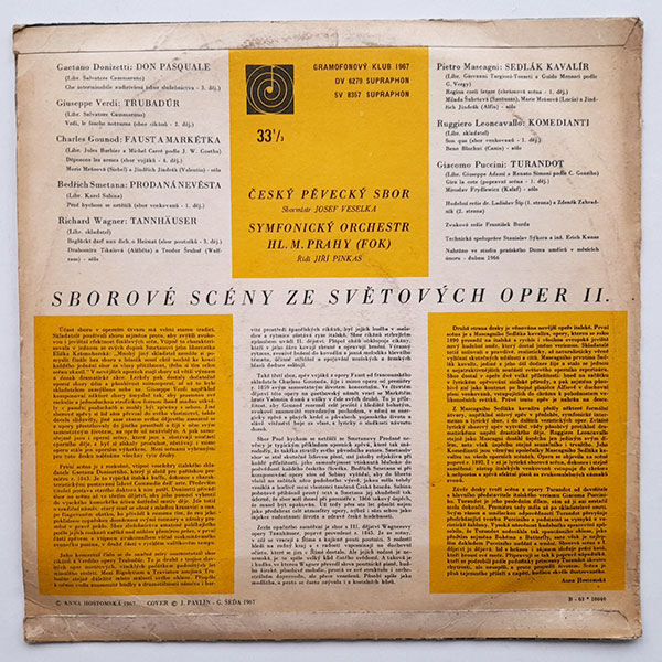 Symfonický Orchestr Hl. M. Prahy (FOK), Český pěvecký sbor - Sborové scény ze světových oper - Obrázek 2