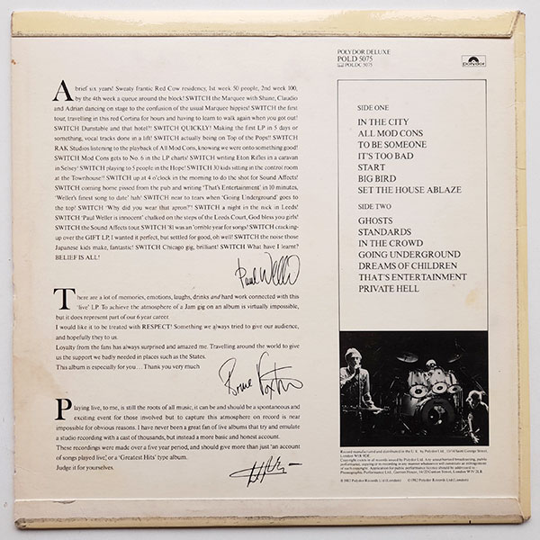 The Jam - Dig The New Breed - Obrázek 2